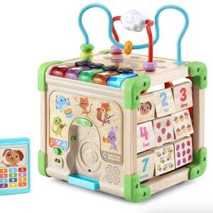 LeapFrog Touch & Learn Wooden Activity Cube